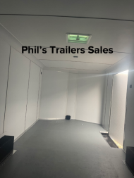 New 2025 HAULMARK 28 HAULMARK ENCLOSED TRAILER ESCAPE DOOR CAR HAULER BLACKOUT Car / Racing Trailer