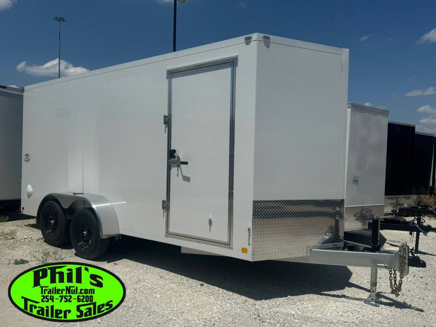 New 7X16 CellTech DOUBLE DOORS Enclosed Cargo Trailer 10 YEAR WARRANTY COMMERCIAL GRADE
