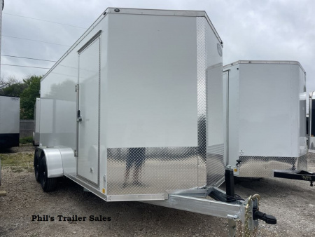 New 7X16 CellTech DOUBLE DOORS Enclosed Cargo Trailer 10 YEAR WARRANTY COMMERCIAL GRADE