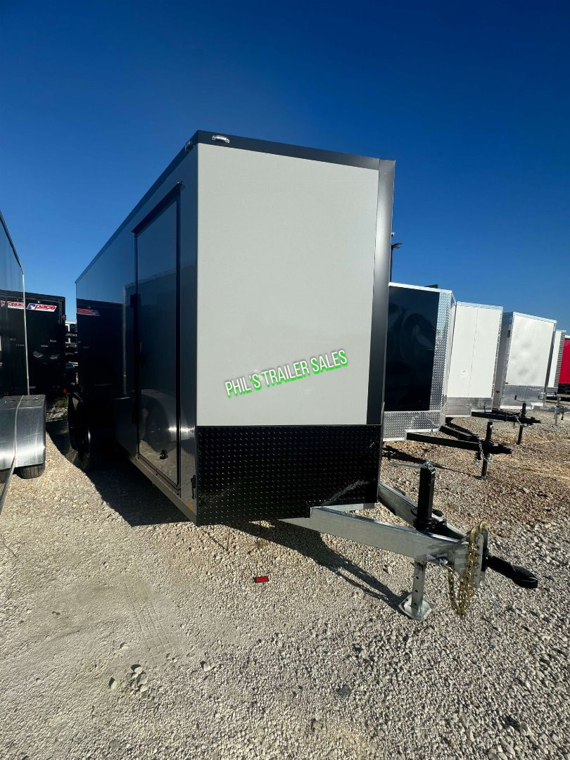 New 7X16 CellTech COMMERCIAL GRADE STEELMOD Enclosed Cargo Trailer COMMERCIAL GRADE