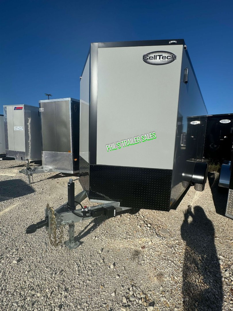 New 7X16 CellTech COMMERCIAL GRADE STEELMOD Enclosed Cargo Trailer COMMERCIAL GRADE