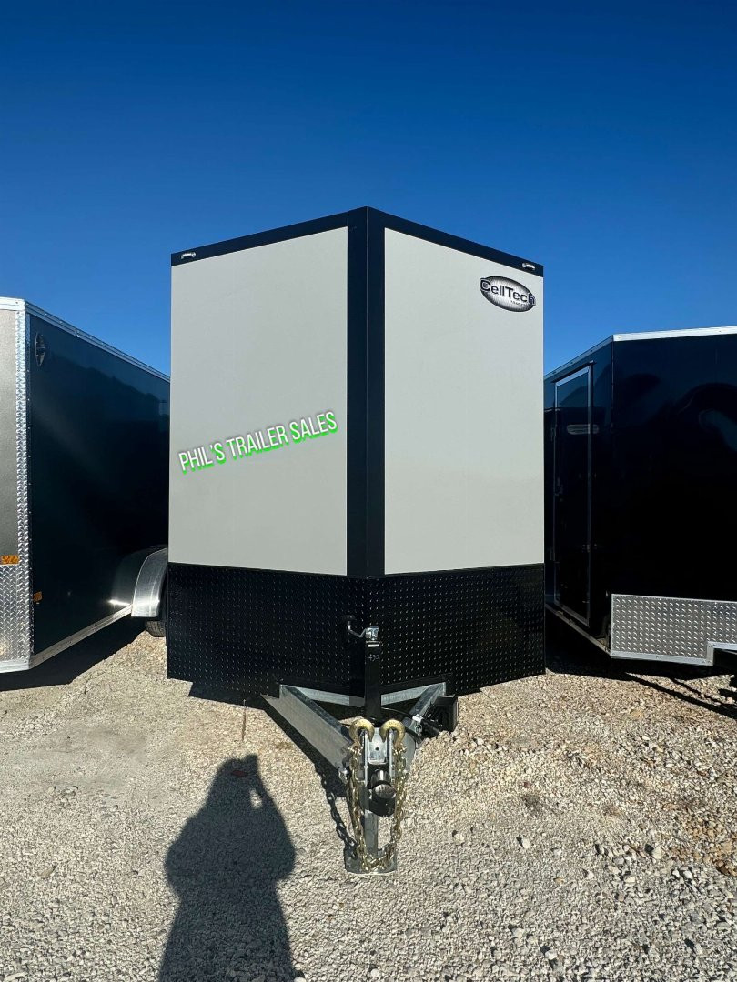 New 7X16 CellTech COMMERCIAL GRADE STEELMOD Enclosed Cargo Trailer COMMERCIAL GRADE