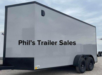New 7X16 CellTech COMMERCIAL GRADE STEELMOD Enclosed Cargo Trailer COMMERCIAL GRADE