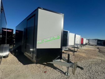 New 7X16 CellTech COMMERCIAL GRADE STEELMOD Enclosed Cargo Trailer COMMERCIAL GRADE