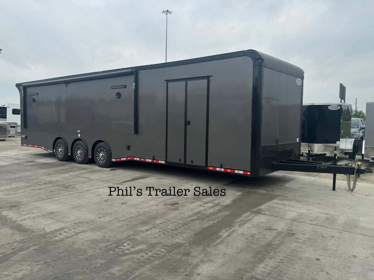 New CONTINENTAL CARGO 8.5X34 RACE TRAILER BATHROOM PACKAGE Car / Racing Trailer