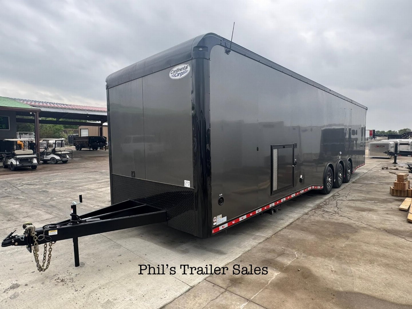 New CONTINENTAL CARGO 8.5X34 RACE TRAILER BATHROOM PACKAGE Car / Racing Trailer
