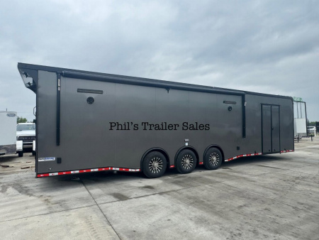 New CONTINENTAL CARGO 8.5X34 RACE TRAILER BATHROOM PACKAGE Car / Racing Trailer