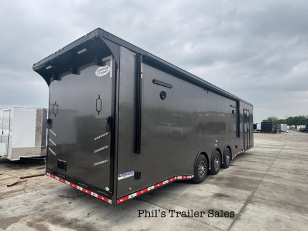 New CONTINENTAL CARGO 8.5X34 RACE TRAILER BATHROOM PACKAGE Car / Racing Trailer