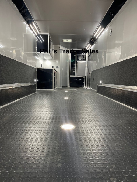 New CONTINENTAL CARGO 8.5X34 RACE TRAILER BATHROOM PACKAGE Car / Racing Trailer