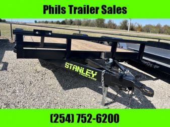 New Stanley Trailers NEW 20' OPEN CAR HAULER WOOD DECK OPEN TRAILER UTILITY Utility Trailer