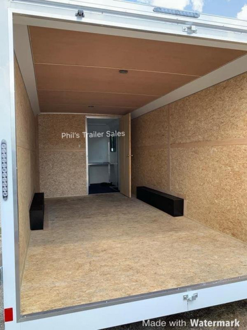 New 2025 HAULMARK NEW 85X24 ENCLOSED JOBSITE OFFICE TRAILER CARGO TRAILERS UTILITY Office Trailer