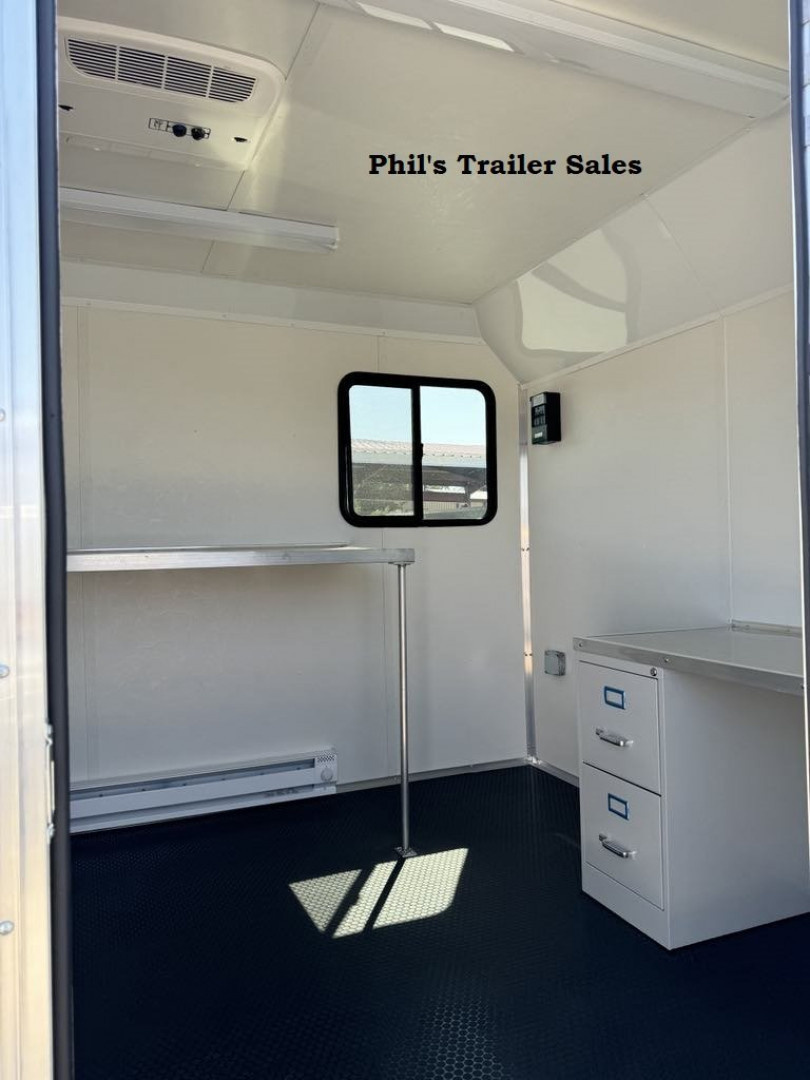New 2025 HAULMARK NEW 85X24 ENCLOSED JOBSITE OFFICE TRAILER CARGO TRAILERS UTILITY Office Trailer
