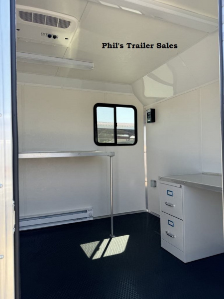 New 2025 HAULMARK NEW 85X24 ENCLOSED JOBSITE OFFICE TRAILER CARGO TRAILERS UTILITY Office Trailer