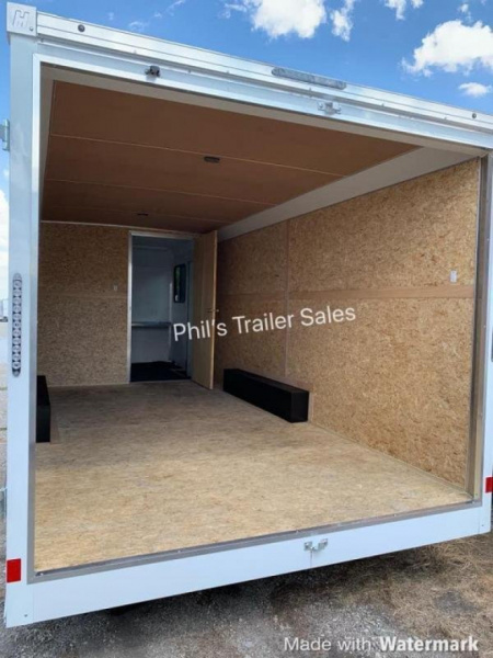 New 2025 HAULMARK NEW 85X24 ENCLOSED JOBSITE OFFICE TRAILER CARGO TRAILERS UTILITY Office Trailer