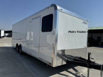 New 2025 HAULMARK NEW 85X24 ENCLOSED JOBSITE OFFICE TRAILER CARGO TRAILERS UTILITY Office Trailer