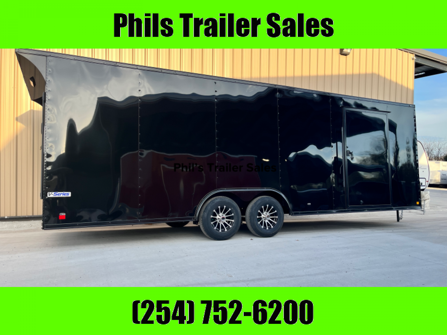 New 2025 CONTINENTAL CARGO NEW 85X24 V-NOSE ENCLOSED RACE CARGO TRAILER Cargo / Enclosed Trailer