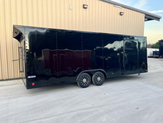 New 2025 CONTINENTAL CARGO NEW 85X24 V-NOSE ENCLOSED RACE CARGO TRAILER Cargo / Enclosed Trailer