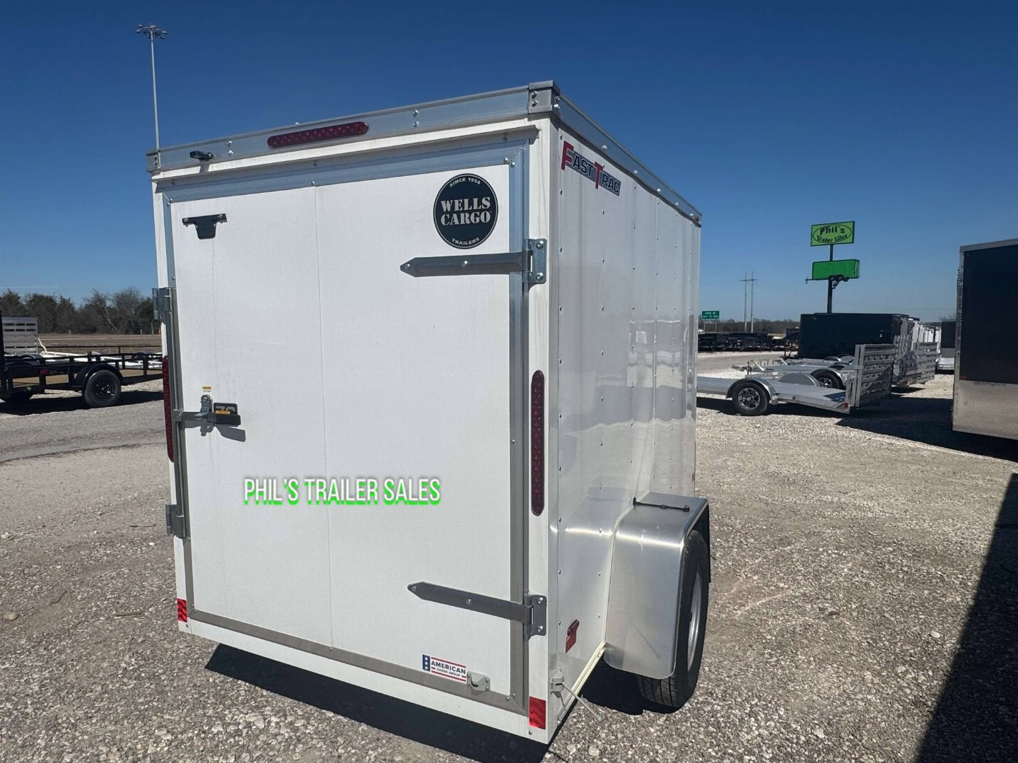 New Wells Cargo NEW 5X8 ENCLOSED CARGO TRAILER Cargo / Enclosed Trailer