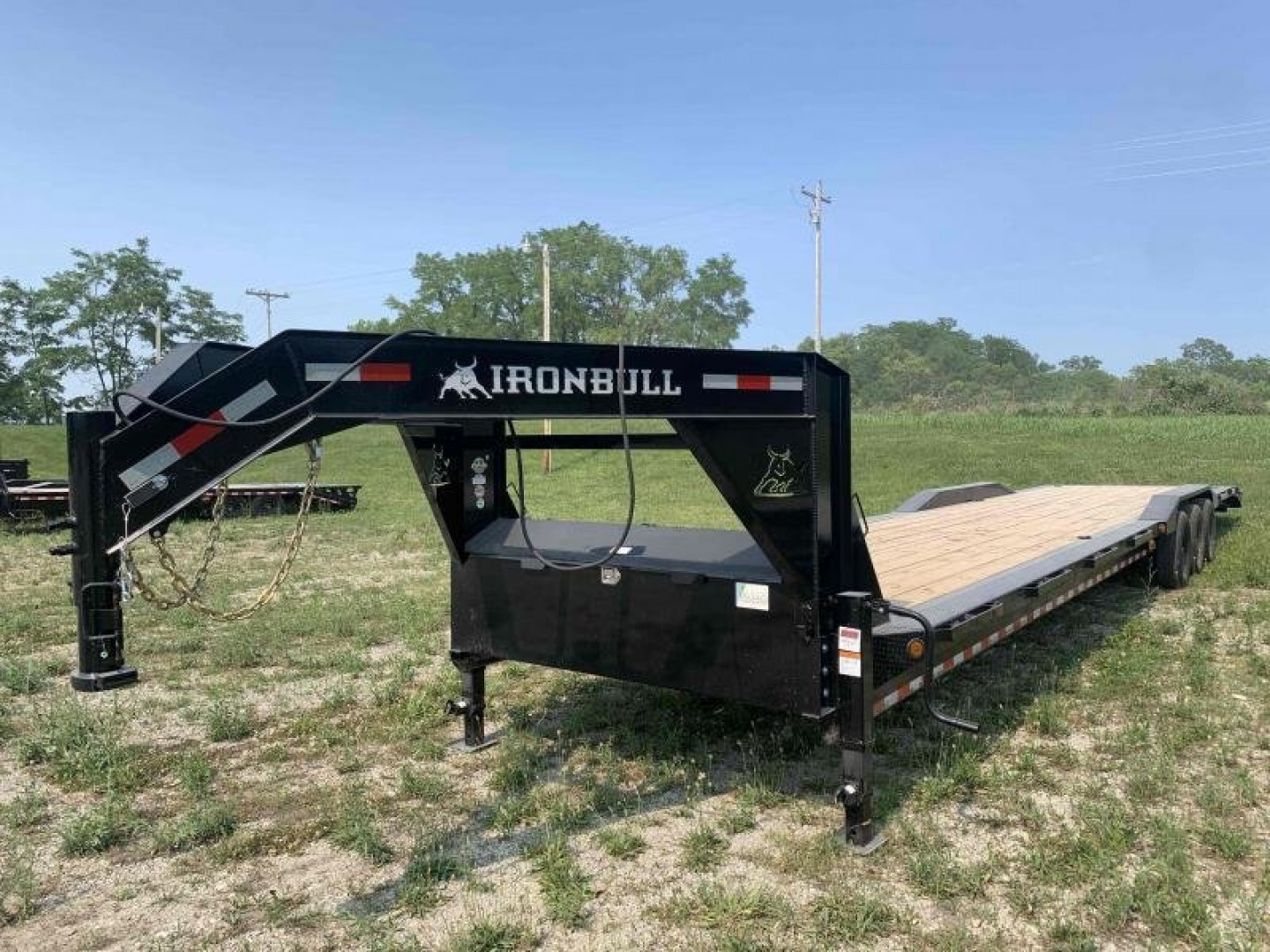 New Iron Bull 102 X 44 Equipment Trailer DRIVE OVER FENDERS