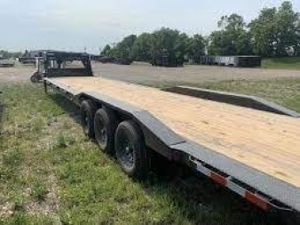 New Iron Bull 102 X 44 Equipment Trailer DRIVE OVER FENDERS