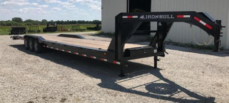 New Iron Bull 102 X 44 Equipment Trailer DRIVE OVER FENDERS
