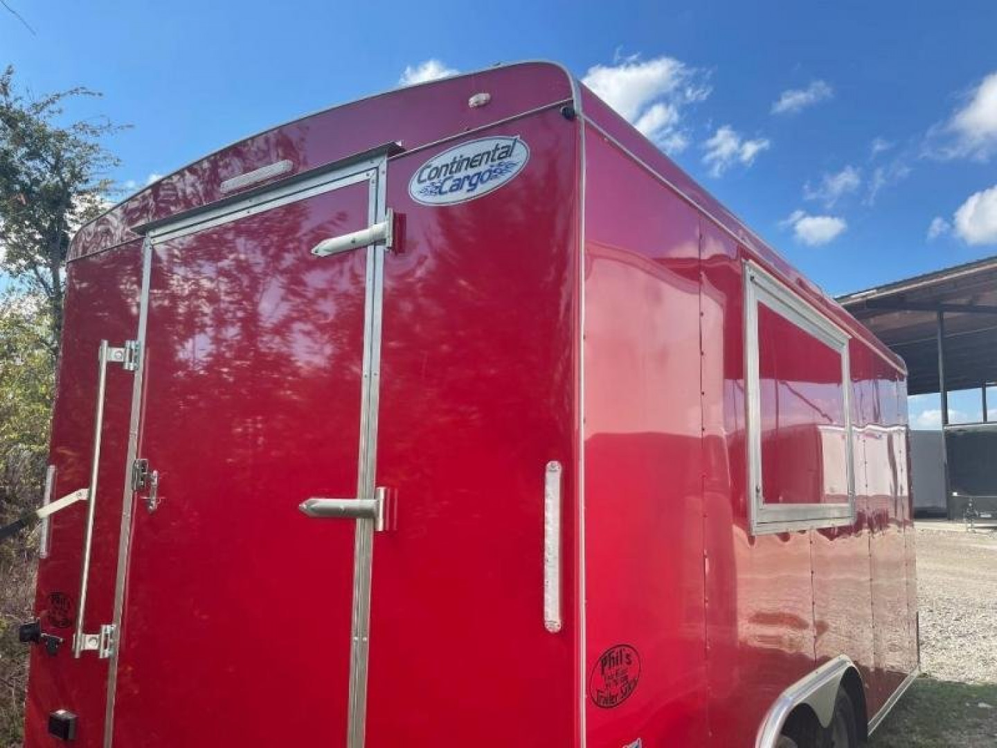 New CONCESSION TRAILER  8.5x16  WITH VENT A HOOD Concession Vending / Concession Trailer