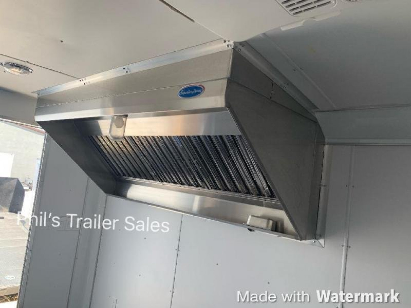New CONCESSION TRAILER  8.5x16  WITH VENT A HOOD Concession Vending / Concession Trailer