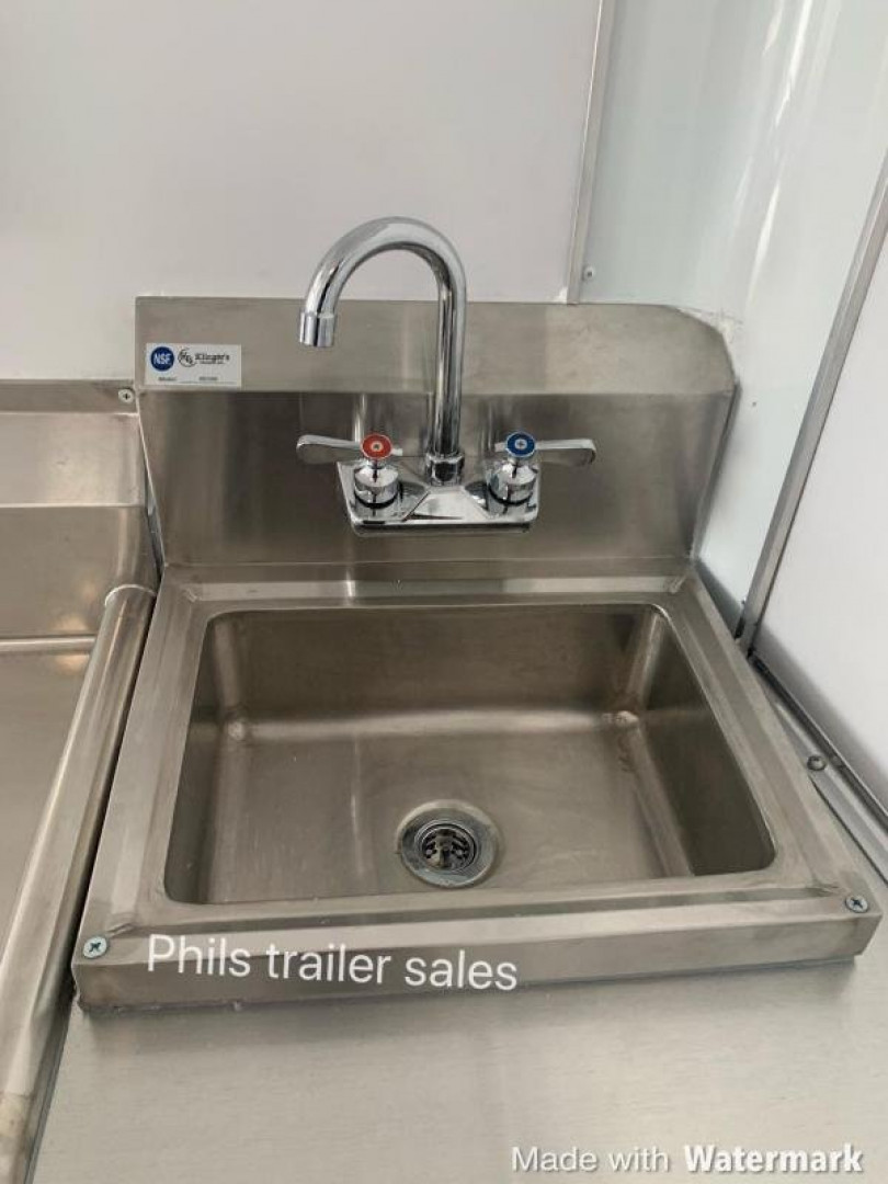 New CONCESSION TRAILER  8.5x16  WITH VENT A HOOD Concession Vending / Concession Trailer