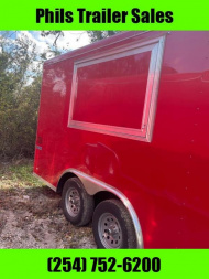 New CONCESSION TRAILER  8.5x16  WITH VENT A HOOD Concession Vending / Concession Trailer