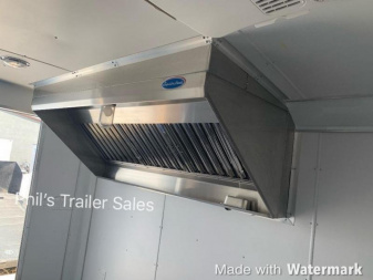 New CONCESSION TRAILER  8.5x16  WITH VENT A HOOD Concession Vending / Concession Trailer