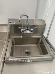 New CONCESSION TRAILER  8.5x16  WITH VENT A HOOD Concession Vending / Concession Trailer