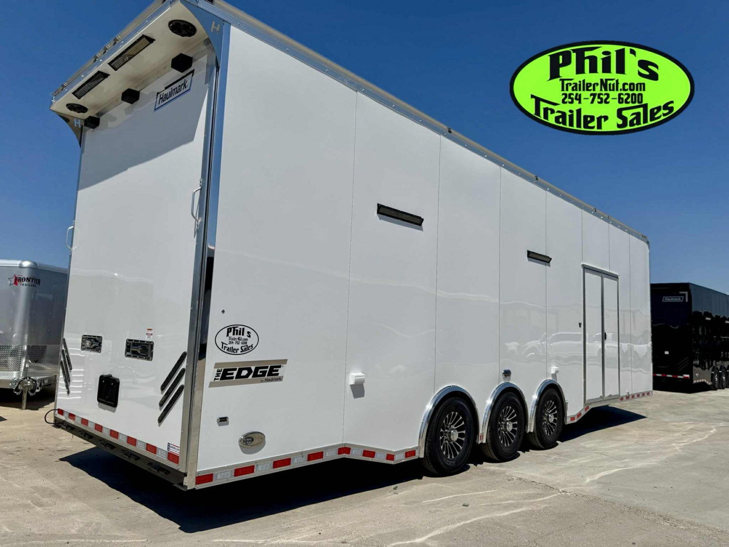 New Haulmark NEW 85X32 EDGE ENCLOSED SPRINT RACE TRAILER CAR HAULER Car ...