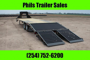 New IRON BULL IRON BULL 102X 25 TANDEM DUAL GOOSENECK TRAILER Equipment Trailer