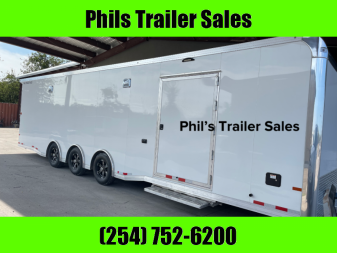 New RED TAG SALE! 2023 32' Sundowner Trailers BATHROOM TRAILER Car / Racing Trailer ONLY 1 AVAILABLE AT THIS PRICE NO REORDERS!!