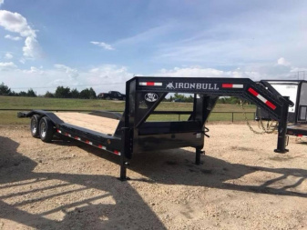 New 2025 Iron Bull 102 x24 Equipment Trailer with drive over fenders Iron Bull Equipment Trailer