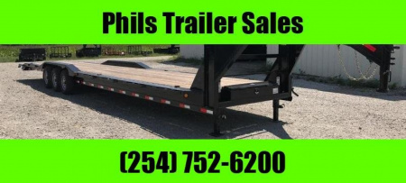 New 2026 IRON BULL NEW 102X40 EQUIPMENT TRAILER DRIVE OVER GOOSENECK Utility Trailer