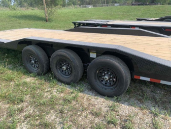 New 2026 IRON BULL NEW 102X40 EQUIPMENT TRAILER DRIVE OVER GOOSENECK Utility Trailer