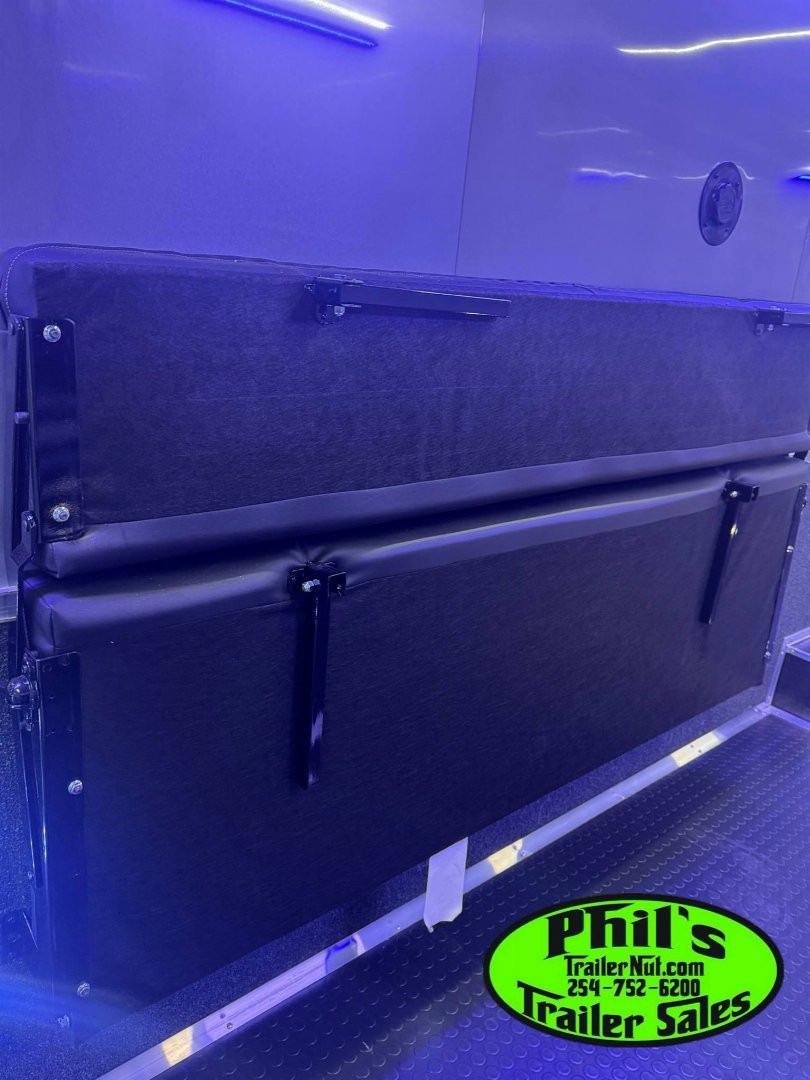 New LAST ONE AT THIS PRICE! GET IT BEFORE IT'S GONE!!!! CONTINENTAL CARGO NEW 85X44 ENCLOSED CAR RACE TRAILER BATHROOM CAR HAULER CARGO GOOSENECK Car / Racing Trailer