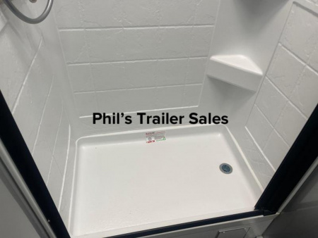 New LAST ONE AT THIS PRICE! GET IT BEFORE IT'S GONE!!!! CONTINENTAL CARGO NEW 85X44 ENCLOSED CAR RACE TRAILER BATHROOM CAR HAULER CARGO GOOSENECK Car / Racing Trailer