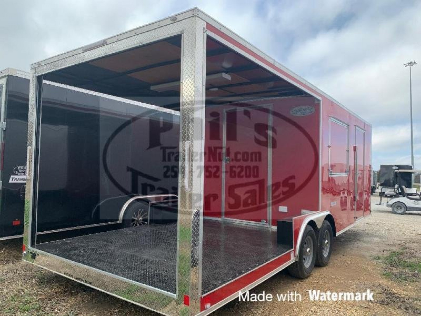 New Porch Trailer 8.5x24 Porch trailer Vending / Concession Trailer