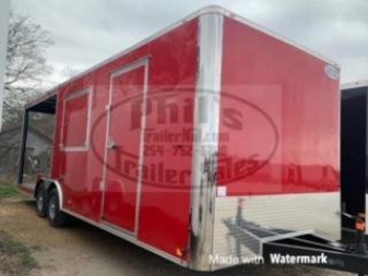 New Porch Trailer 8.5x24 Porch trailer Vending / Concession Trailer