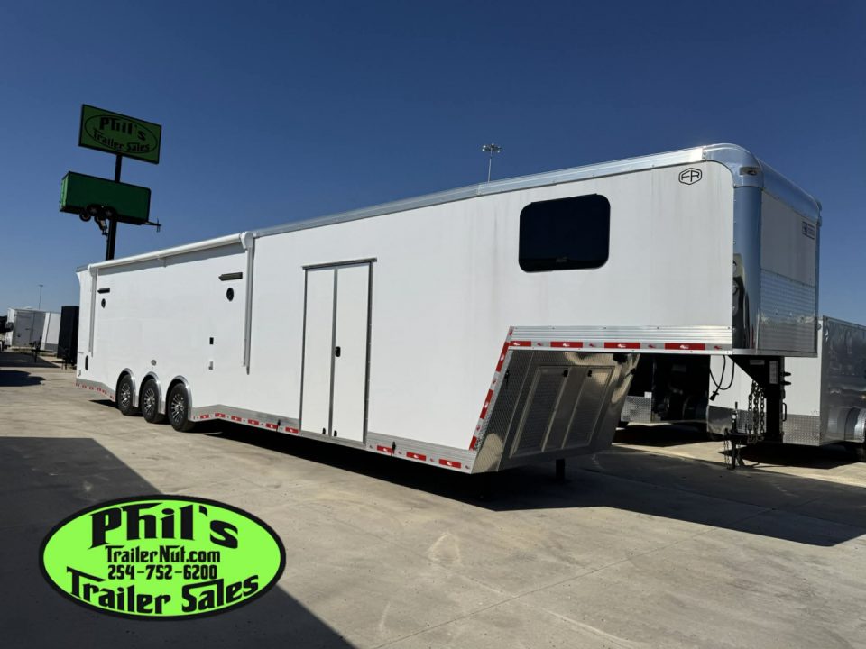 New Continental Cargo NEW 85X44 ENCLOSED CAR RACE TRAILER BATHROOM CAR HAULER Car / Racing Trailer DUAL MINI SPLIT