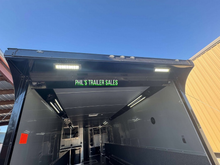 New CONTINENTAL CARGO NEW 85X34 ENCLOSED CAR RACE TRAILER BATHROOM CAR HAULER Car / Racing Trailer