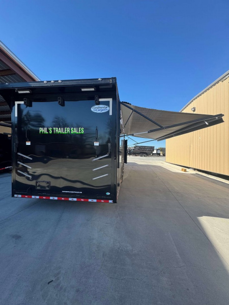 New CONTINENTAL CARGO NEW 85X34 ENCLOSED CAR RACE TRAILER BATHROOM CAR HAULER Car / Racing Trailer