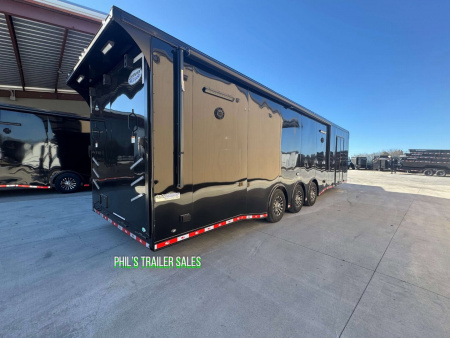 New CONTINENTAL CARGO NEW 85X34 ENCLOSED CAR RACE TRAILER BATHROOM CAR HAULER Car / Racing Trailer