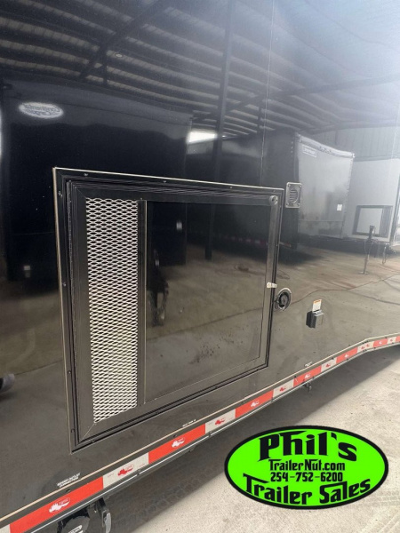 New CONTINENTAL CARGO NEW 85X34 ENCLOSED CAR RACE TRAILER BATHROOM CAR HAULER Car / Racing Trailer