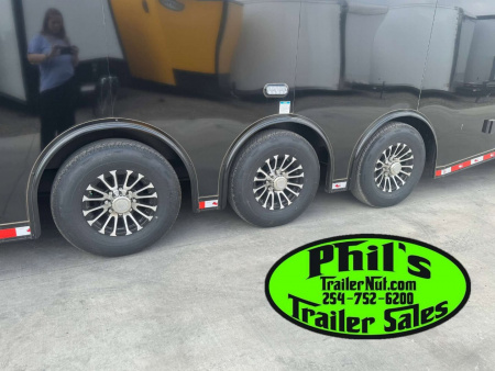 New CONTINENTAL CARGO NEW 85X34 ENCLOSED CAR RACE TRAILER BATHROOM CAR HAULER Car / Racing Trailer