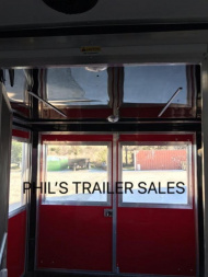 New Porch Trailer 8 5 x 22  Concession Trailer  Loaded out BBQ Trailer