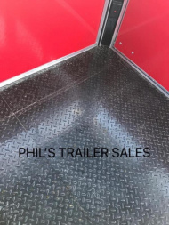 New Porch Trailer 8 5 x 22  Concession Trailer  Loaded out BBQ Trailer
