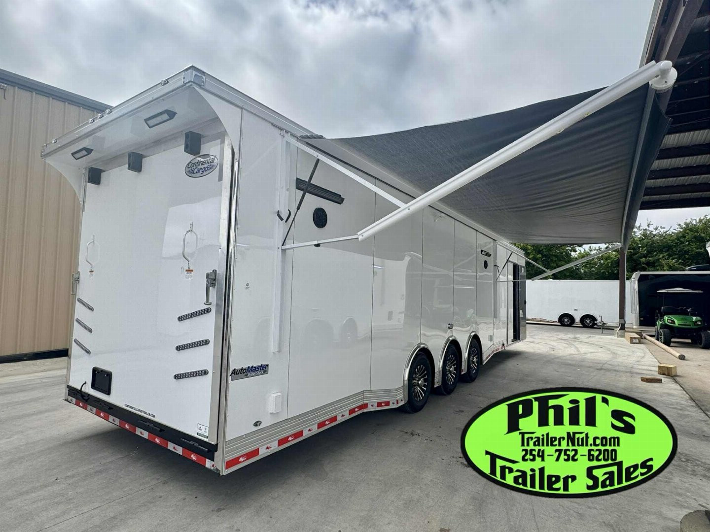 New CONTINENTAL CARGO NEW 85X34 ENCLOSED CAR RACE TRAILER BATHROOM CAR HAULER CARGO TRAILER Car / Racing Trailer